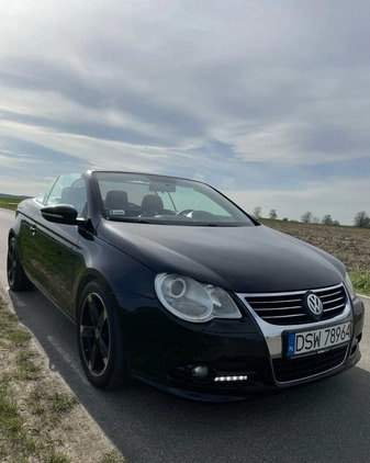 Volkswagen Eos cena 21000 przebieg: 263100, rok produkcji 2008 z Świdnica małe 191